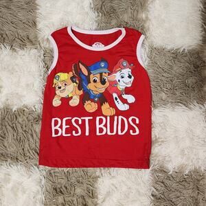 Nickelodeon Paw Patrol 'Best Buds' Toddler Sleeveless Shirt